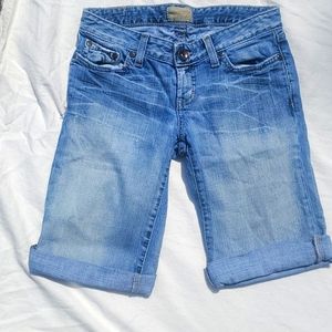BKE denim shorts size 27